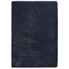 vidaXL Teppich Shaggy Hochflor NAVARRA Marineblau 160x230 cm Polyester