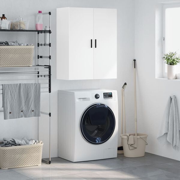 vidaXL Wandschrank Wei&szlig; 69,5x34x90 cm