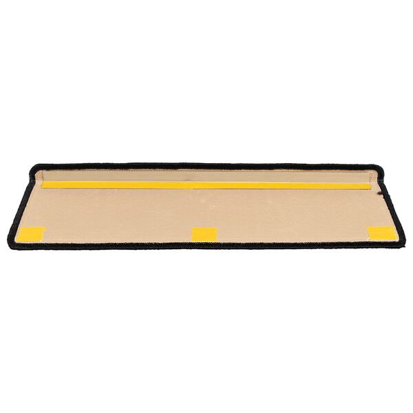 vidaXL Stufenmatten Selbstklebend 10 Stk 65x21x4 cm Schwarz Grau