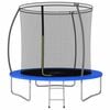 vidaXL Trampolin-Set Rund 244&times;55 cm 100 kg