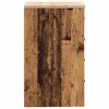 vidaXL Garagen-Aufbewahrungsschrank Altholz-Optik Massivholz Kiefer