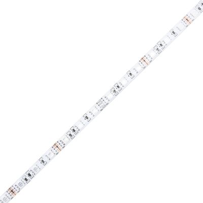 vidaXL Bettgestell mit Kopfteil & LED-Leuchten Sonoma-Eiche 140x190cm