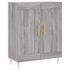 vidaXL Highboard Grau Sonoma 69,5x34x180 cm Holzwerkstoff
