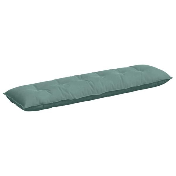 vidaXL R&uuml;ckenkissen Meergr&uuml;n 180 x 50 cm Cordstoff