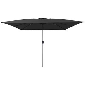 vidaXL Garten-Sonnenschirm Anthrazit 295 x 295 x 245 cm