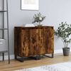 vidaXL Sideboards 2 Stk. R&auml;uchereiche 40x35x70 cm Holzwerkstoff