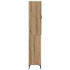 vidaXL Highboard Artisan-Eiche 69,5 x 34 x 180 cm Holzwerkstoff