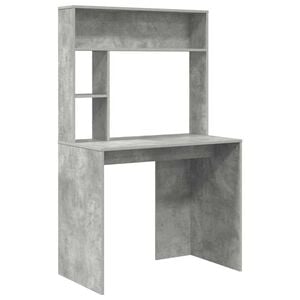 vidaXL Schreibtisch Betongrau 91 x 50 x 149 cm Holzwerkstoff