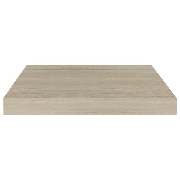 vidaXL Schwebendes Wandregal Eichefarben 40x23x3,8 cm MDF