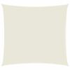 vidaXL Sonnensegel Oxford-Gewebe Quadratisch 3x3 m Creme