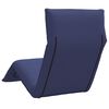 vidaXL Sonnenliege Klappbar Marineblau 175x54x8,5 cm Oxford-Gewebe