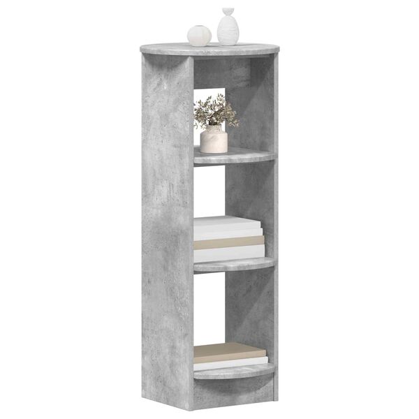 vidaXL Seitenschrank Betongrau 40 x 40 x 100 cm Holzwerkstoff