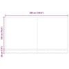 vidaXL Markisenersatzstoff Beige 380 x 195 cm Polyester