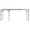vidaXL Klappbarer Campingtisch Aluminium 180 x 60 cm