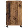 vidaXL Druckerst&auml;nder Uni Altholz 60 x 40 x 68.5 cm Holzwerkstoff