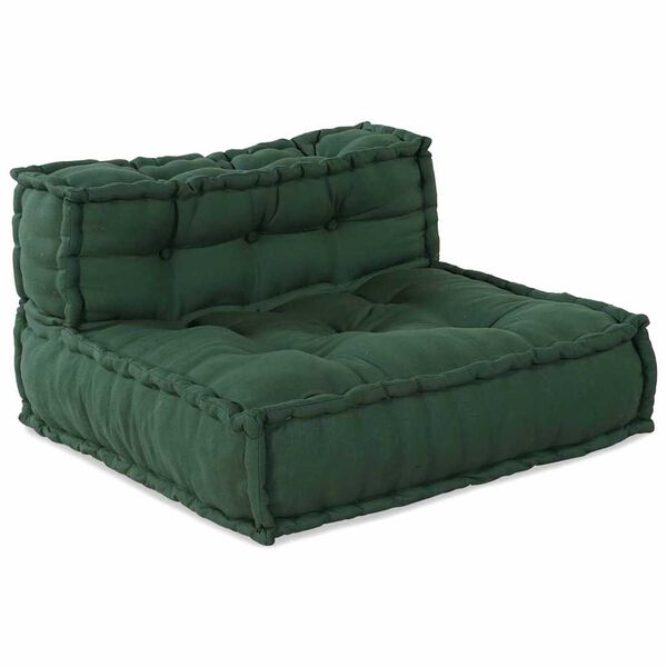 vidaXL Modulares Sofa 4 pcs Gr&uuml;n Stoff