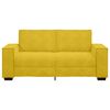 vidaXL 2-Sitzer-Sofa Gelb 180x78x84 cm Samt