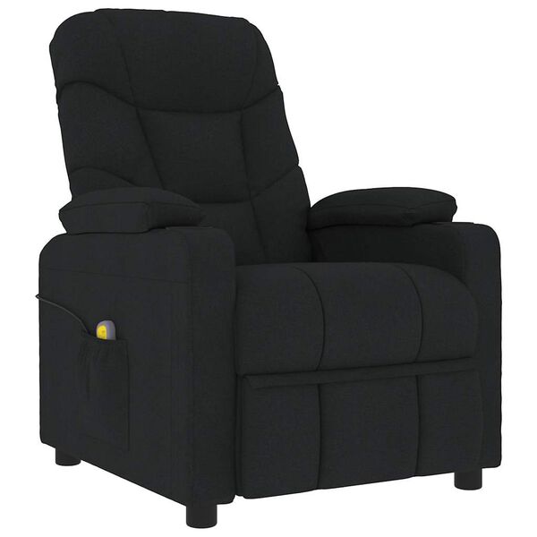 vidaXL Relaxsessel Schwarz Stoff