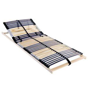 vidaXL Bett-Lattenrost Braun 70 x 190 cm Massivholz Buche