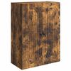 vidaXL Wandschrank Ger&auml;ucherte Eiche 66 x 34,5 x 90 cm Holzwerkstoff