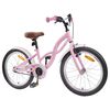 vidaXL Kinderfahrrad 20 Zoll f&uuml;r 6-11 Jahre alt Hellrosa