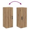 vidaXL Wandschrank Artisan-Eiche 34,5 x 34 x 90 cm Holzwerkstoff