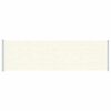 vidaXL Seitenmarkise Ausziehbar 180x600 cm Creme