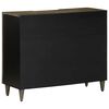 vidaXL Sideboard 90x33x75 cm Massivholz Mango