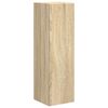 vidaXL TV-Schrankset Wandmontiert 4 pcs Sonoma-Eiche Holzwerkstoff
