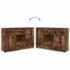 vidaXL Sideboard Ger&auml;ucherte Eiche 100 x 30 x 65,6 Holzwerkstoff