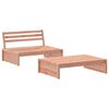 vidaXL 2-tlg. Garten-Lounge-Set mit Kissen Massivholz Douglasie