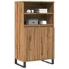 vidaXL Highboard Artisan-Eiche 60x36x110 cm Holzwerkstoff