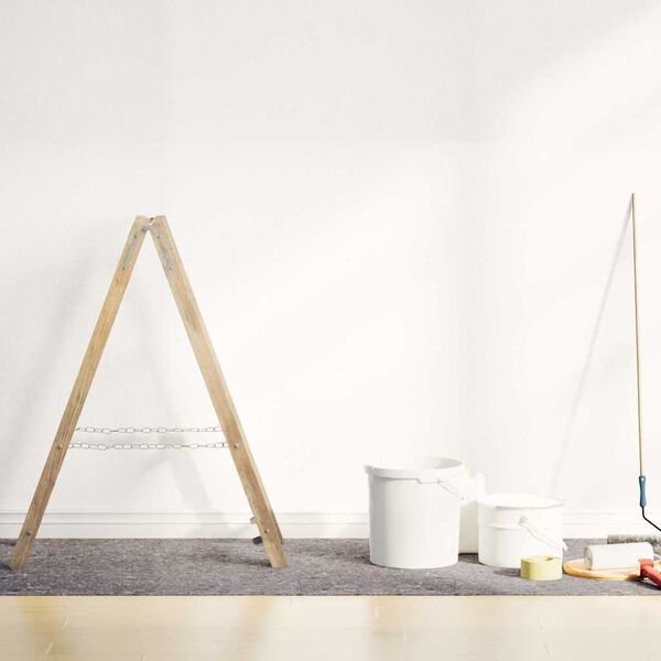 vidaXL Rutschfeste Malervliese 2 Stk. 25 m 220 g/m&sup2; Grau