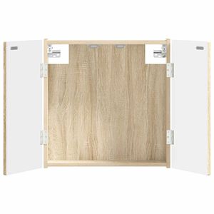 vidaXL Dartboard Schrank ARNHEM Sonoma-Eiche 52,5 x 10,5 x 53,5 cm