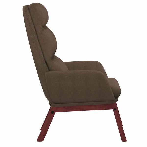 vidaXL Relaxsessel Taupe Stoff
