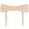 vidaXL Kopfteil 100 cm Massivholz Kiefer