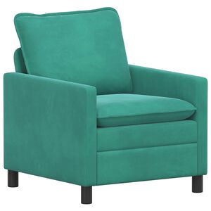 vidaXL Sofa T&uuml;rkis 76 x 81 x 87,5 cm Samt