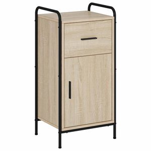 vidaXL Sideboard Sonoma-Eiche 97 x 33 x 81 cm Holzwerkstoff