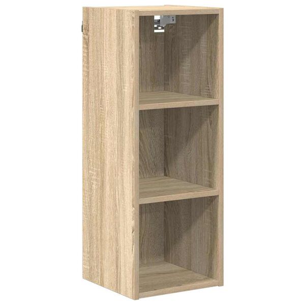vidaXL H&auml;ngeschrank Sonoma-Eiche 30 x 29,5 x 80 cm Holzwerkstoff