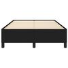 vidaXL Bettgestell ohne Matratze Schwarz 120x190 cm Stoff
