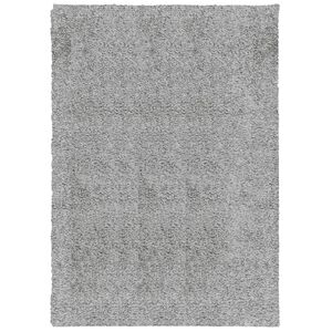 vidaXL Shaggy-Teppich PAMPLONA Hochflor Modern Grau 120x170 cm
