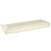 vidaXL Pallet Kissen Set 2 pcs Creme 120 x 40 x 8 cm Oxford-Stoff