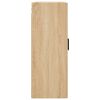 vidaXL Wandschrank Sonoma-Eiche 69,5x34x90 cm