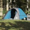 vidaXL Campingzelt 4 Personen Blau Wasserdicht