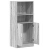 vidaXL K&uuml;chenschrank Grau Sonoma 57x41,5x131,5 cm Holzwerkstoff