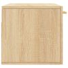 vidaXL Wandschrank Sonoma-Eiche 80x36,5x35 cm Holzwerkstoff