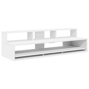 vidaXL Studiotisch Wei&szlig; 152 x 42,5 x 36 cm Holzwerkstoff