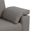 vidaXL Sofa Taupe 160 x 77 x 82 cm Stoff