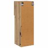 vidaXL Wandmontierter TV-Schrank Artisan-Eiche 30,5 x 30 x 90 cm