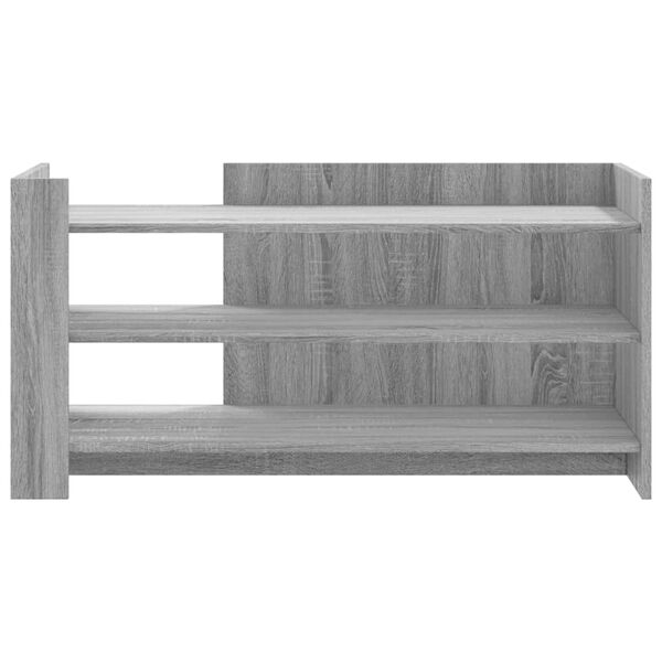 vidaXL Couchtisch Grau Sonoma 100x50x50 cm Holzwerkstoff